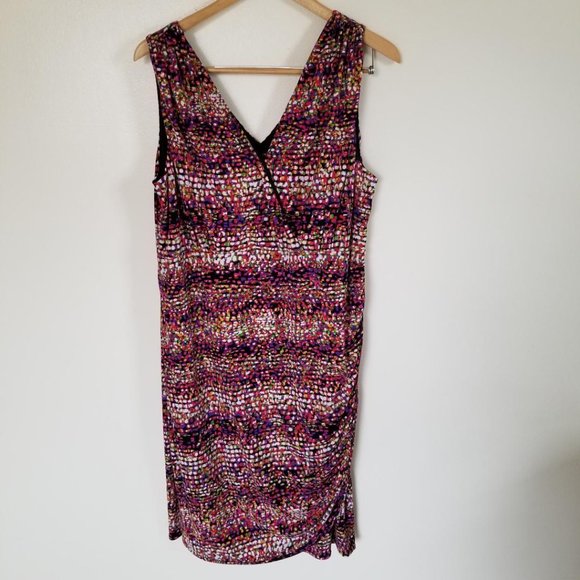ALFANI Multi Colored Sleeveless Dress - Picture 1 of 11